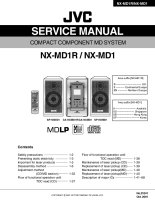 JVC NXMD-1-Service-Manual
